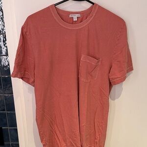 James Perse Salmon Short Sleeve Tee